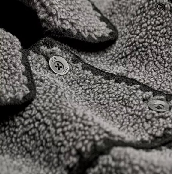 UGG® UGG Women's Ellison Fluff Shell Jacket Size Small - Picture 4 of 7